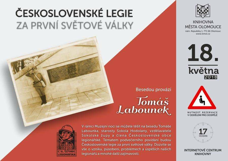 2018-05-18 - Československé legie za první světové války