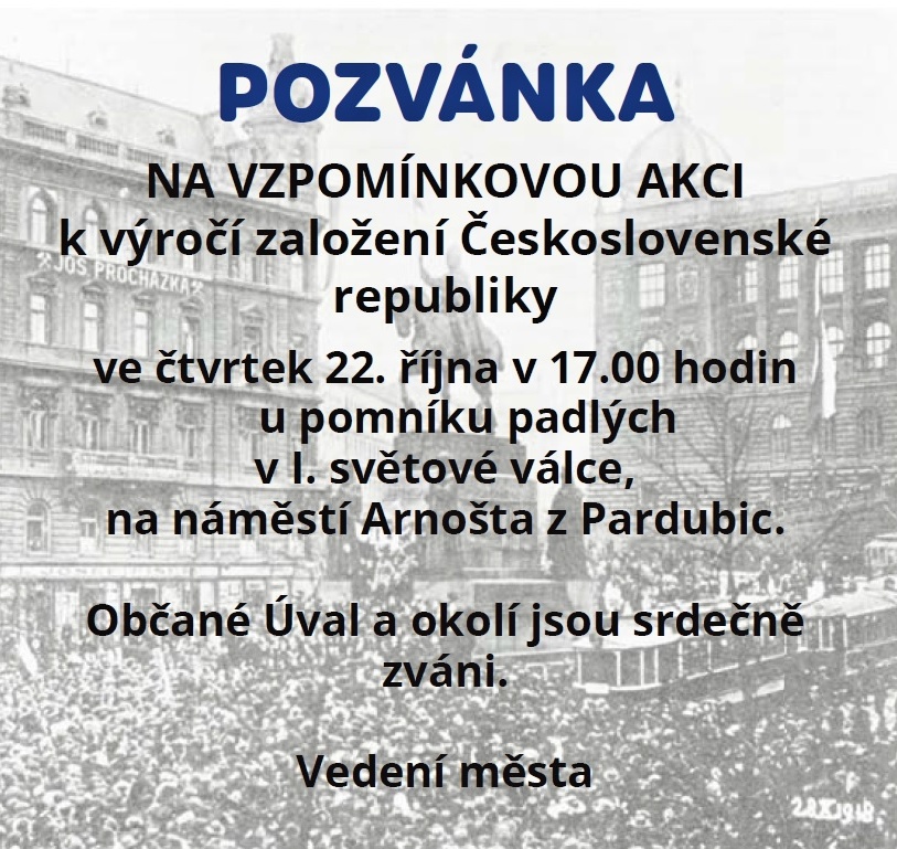 2020 10 22 Vzpomínková akce k výročí založení republiky