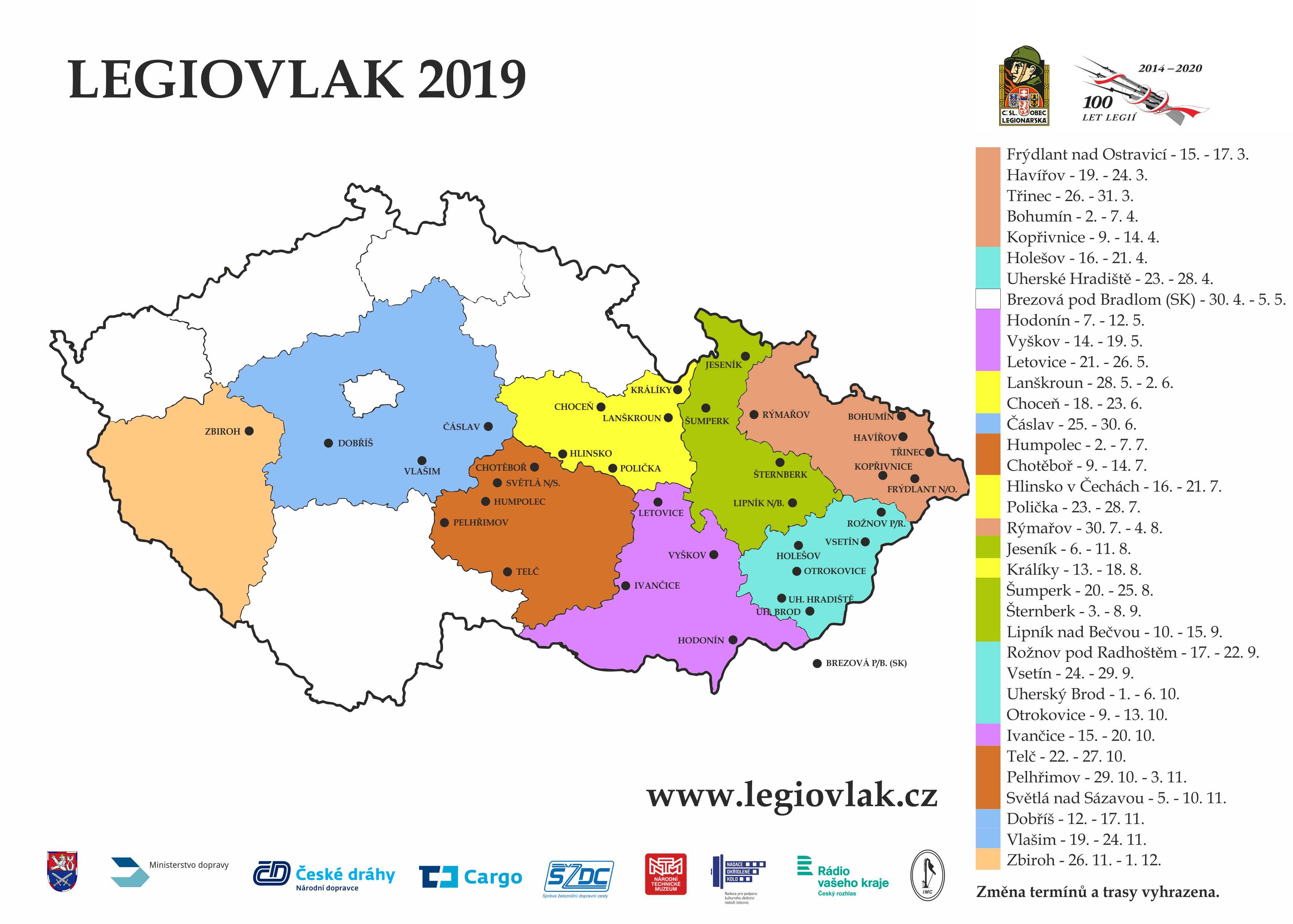 Legiovlak 2019