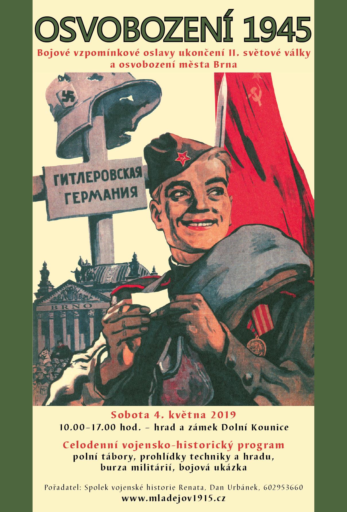 2019 05 04 Osvobození 1945 Dolní Kounice