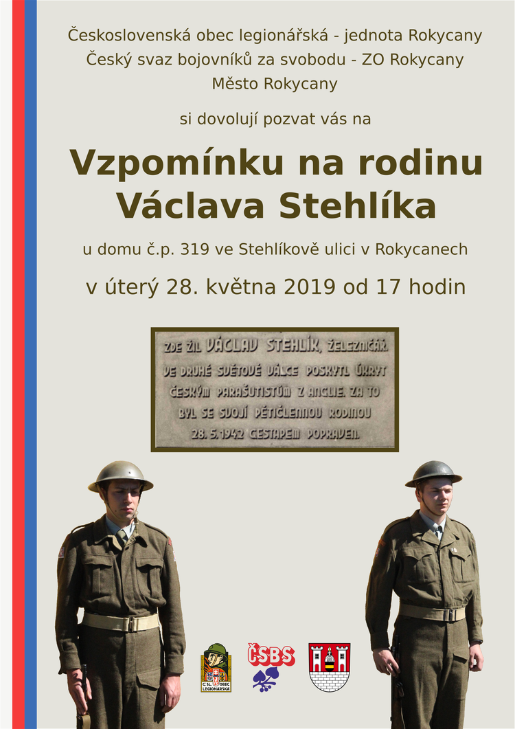 2019 05 28 Vzpomínka na rodinu Václava Stehlíka