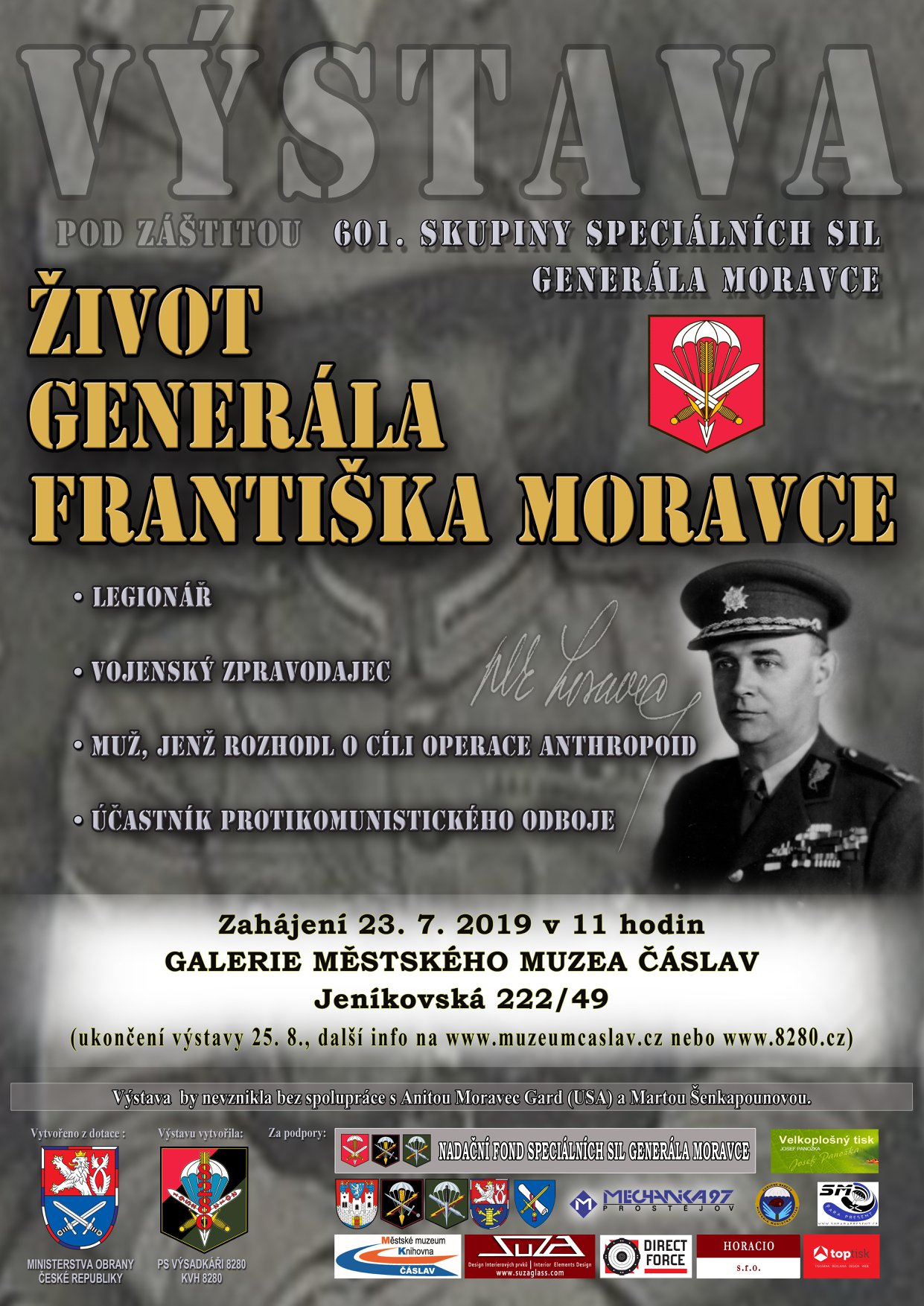 2019 07 23 Život generála Františka Moravce