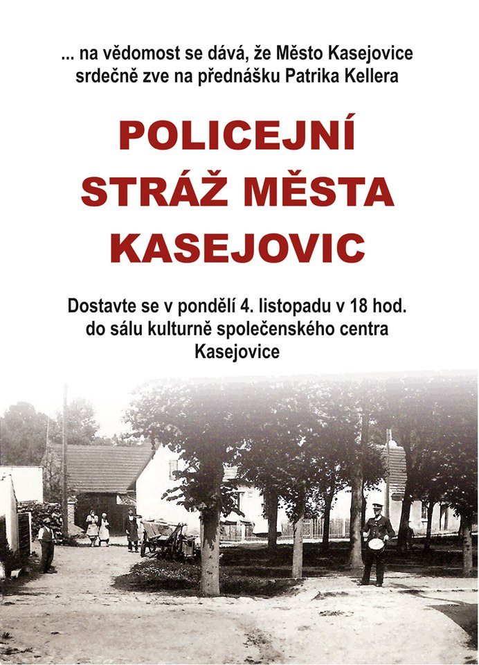 2019 11 04 Policejní stráž města Kasejovic