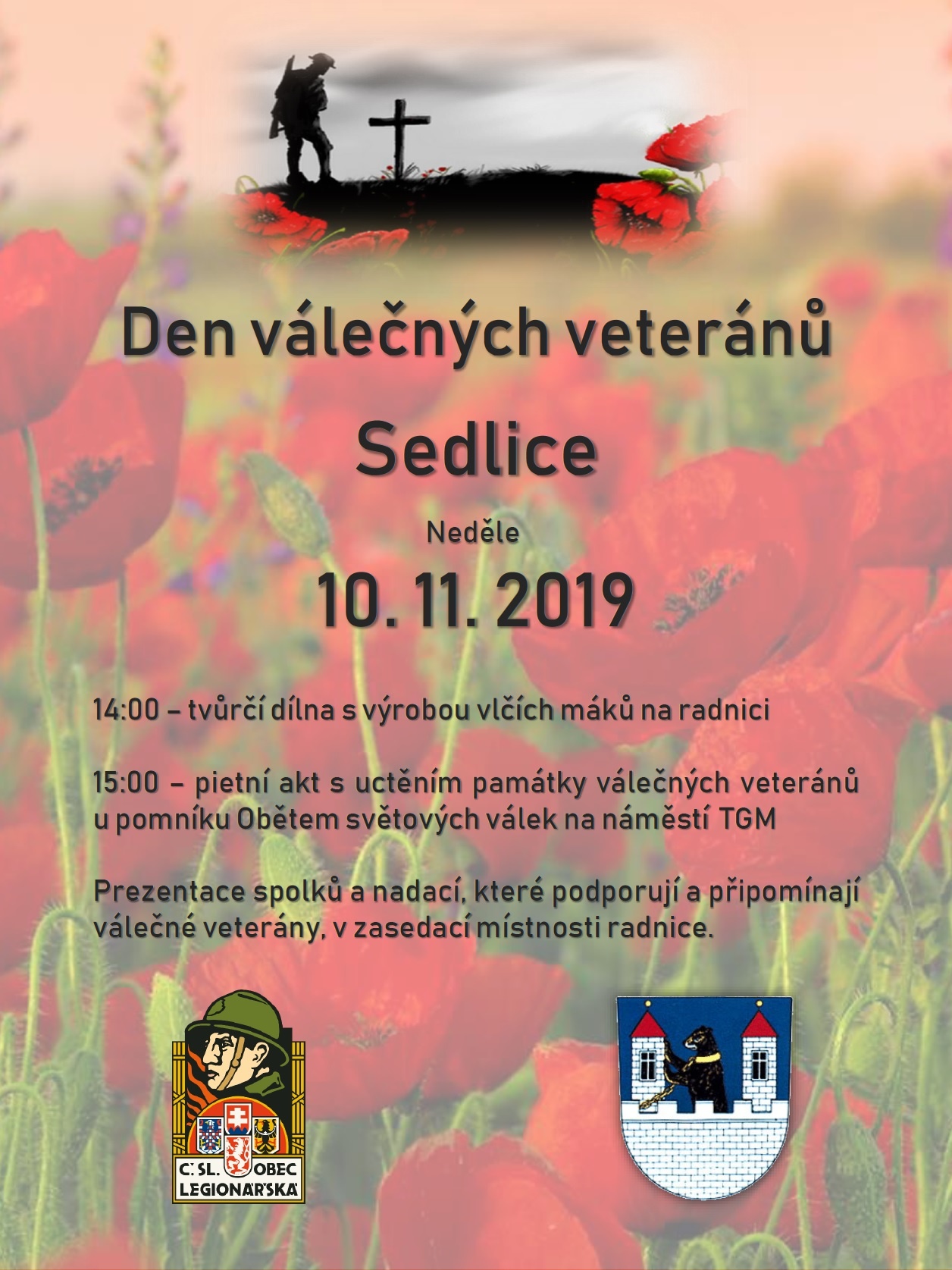 2019 11 10 Den válečných veteránů Sedlice