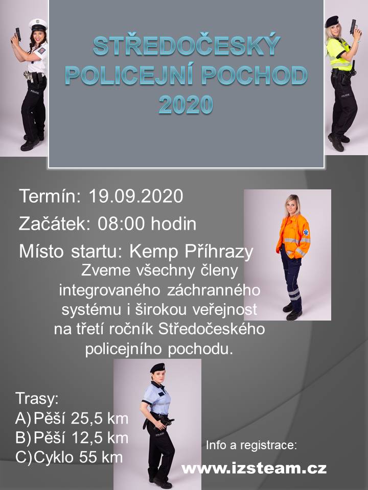 2020 09 19 Středočeský policejní pochod 2020