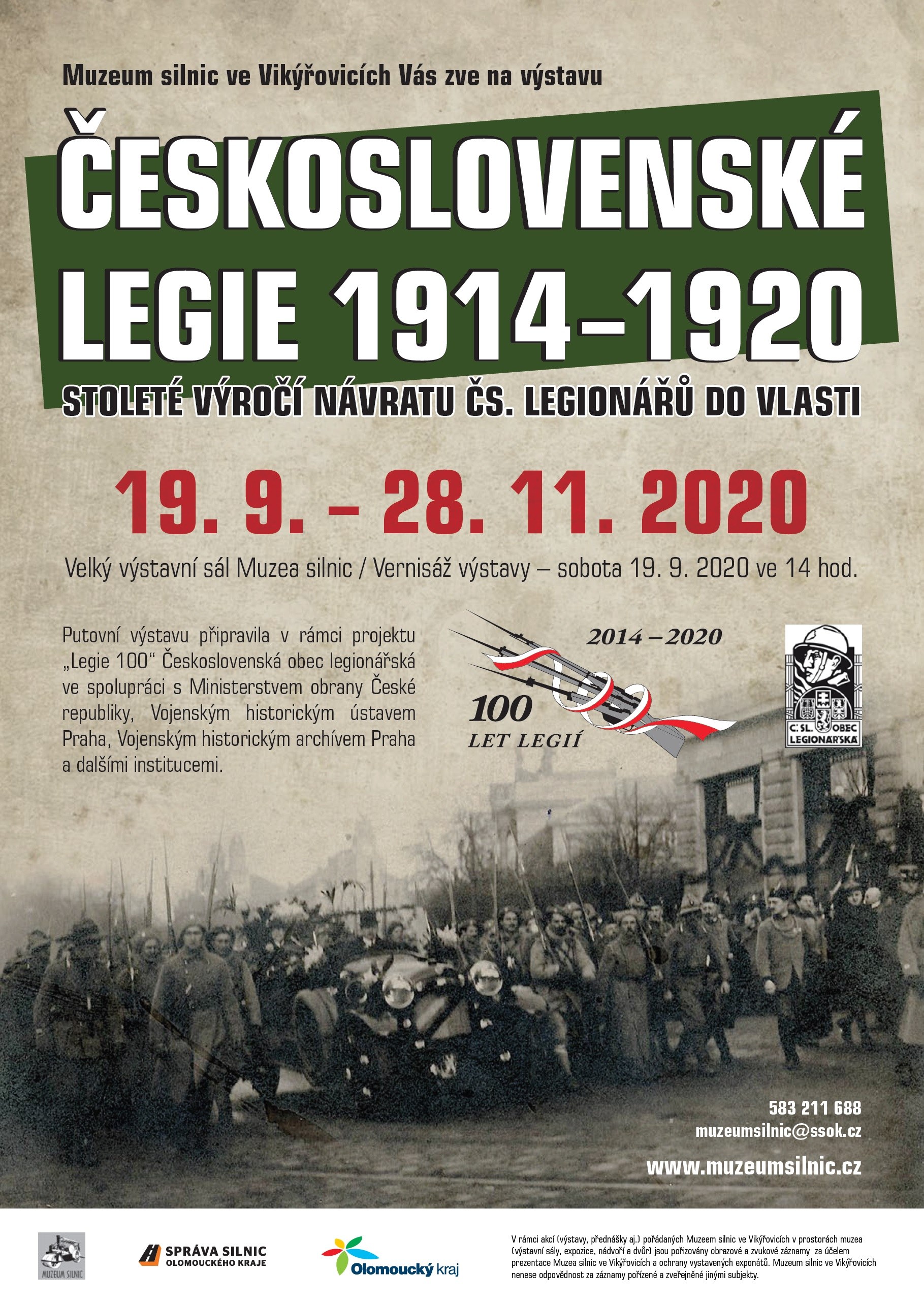2020 09 19 Československé legie 1914 1920