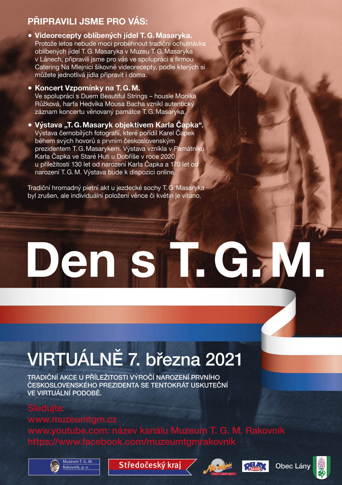 2021 03 07 Den s T. G. M. virtuálně