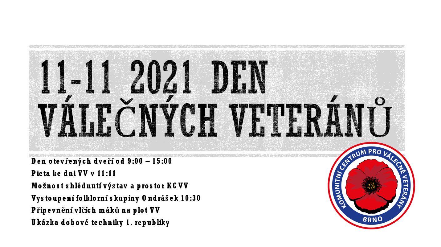 2021 11 11 Den válečných veteránů v Brně
