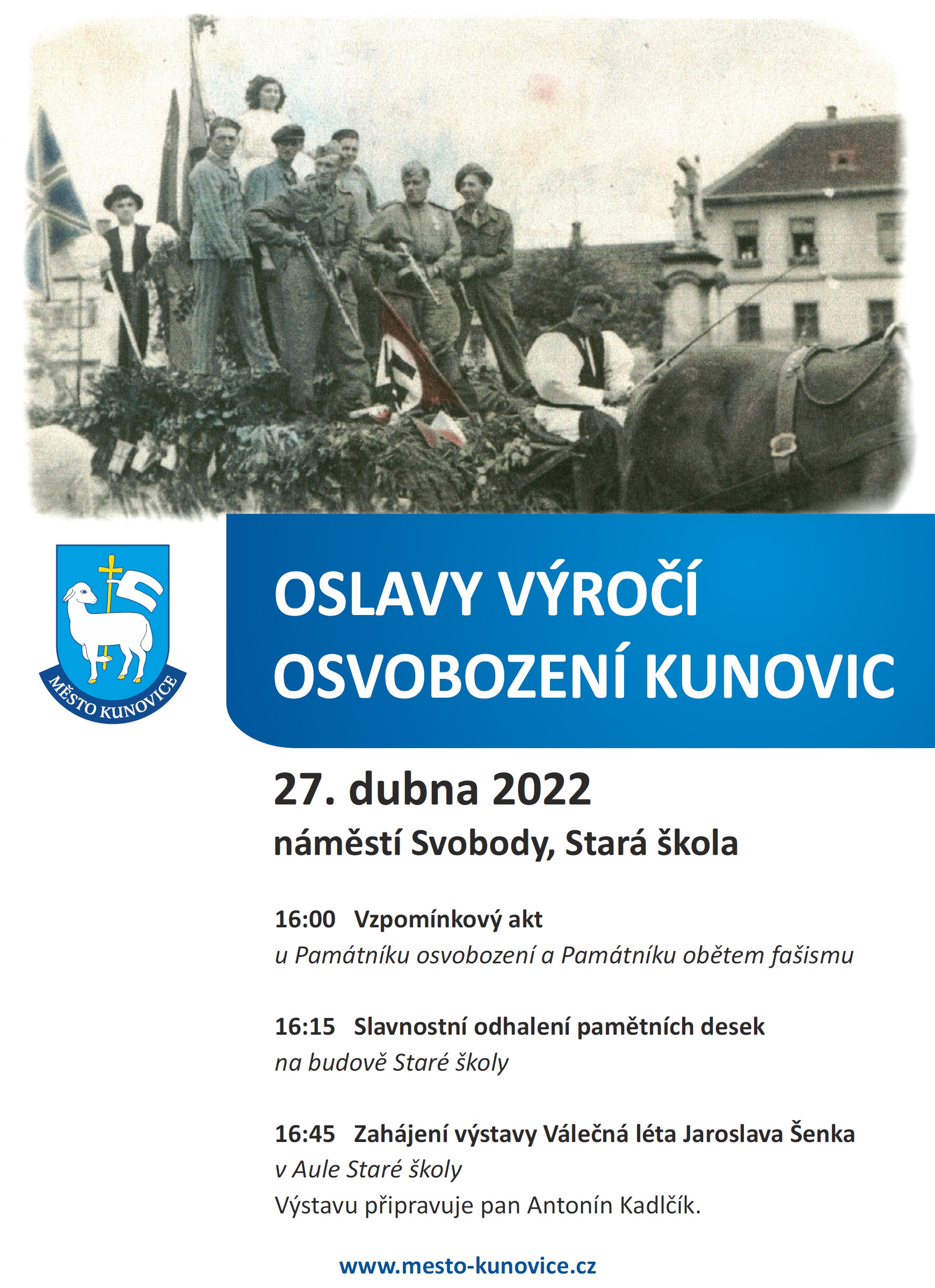 2022 04 27 Oslavy výročí osvobození Kunovic