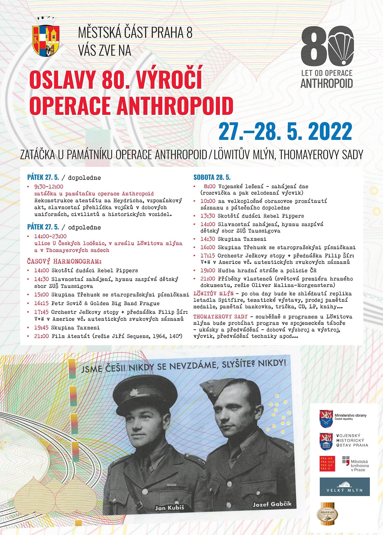 2022 05 27 Oslavy 80. výročí operace ANTHROPOID