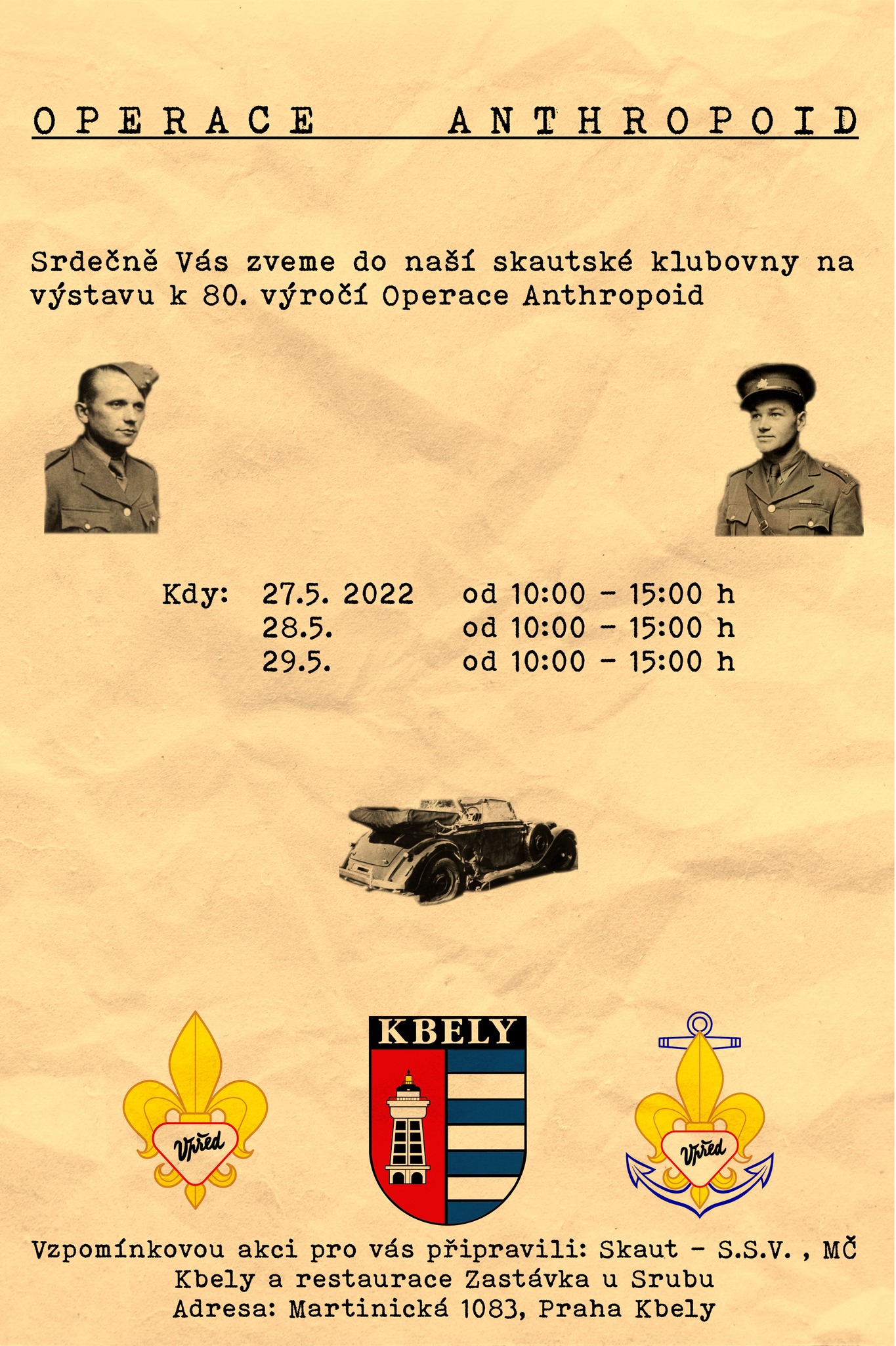 Skautská výstava Operace ANTHROPOID