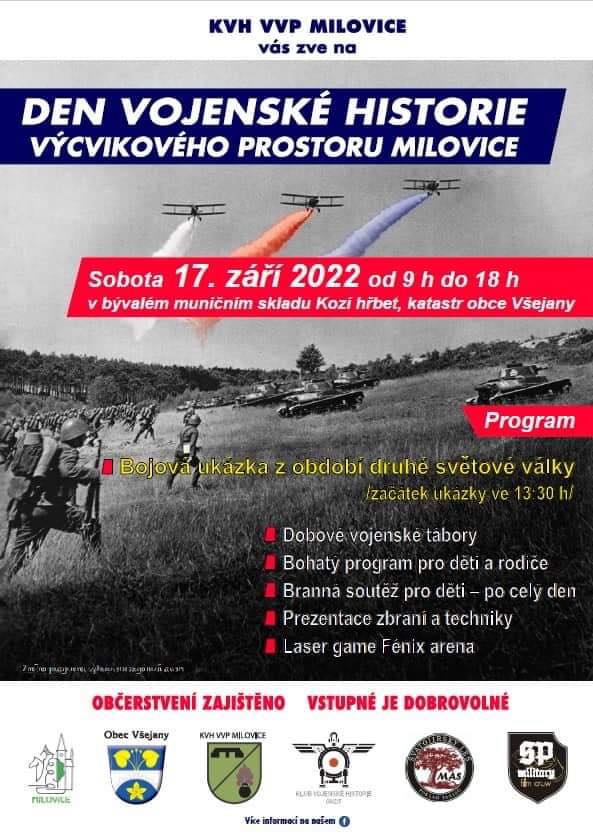 2022 09 17 Den vojenské historie Milovice