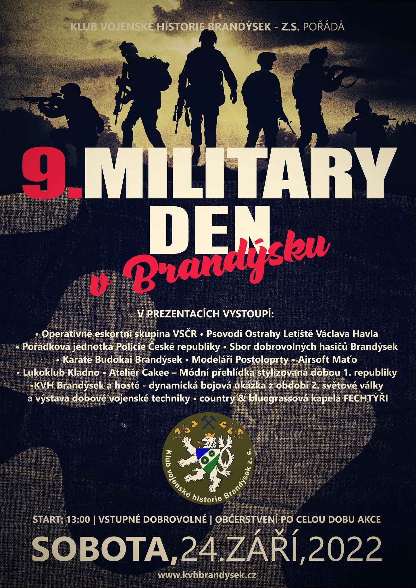 2022 09 24 9. military den v Brandýsku