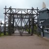 Vstupní brána do koncentračního tábora Natzweiler-Struthof