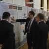 Obchodní rada Velvyslanectví ČR v Bělorusku Michal Gelbič provádí hosty výstavou