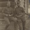 04 - Legionář Karel Pergel (vlevo) jako člen redakce časopisu Rarášek. Irkutsk, červen 1919.