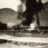 03a - Požár rakouského hangáru v Cire u Tridentu, založený desátníkem Vopálenským a střelcem Petrem