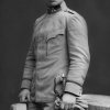 04 Dne 15. července 1914 nastoupil Luža jako jednoroční dobrovolník k vojenské službě u plzeňského pěšího pluku č. 35. Zde působil po povýšení na kadeta (na fotografii) a později praporčíka jako velitel čety (Nadace Bratří Lužů)