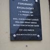V Kloboukách odhalili pamětní desku Ferdinandovi Rychlovskému