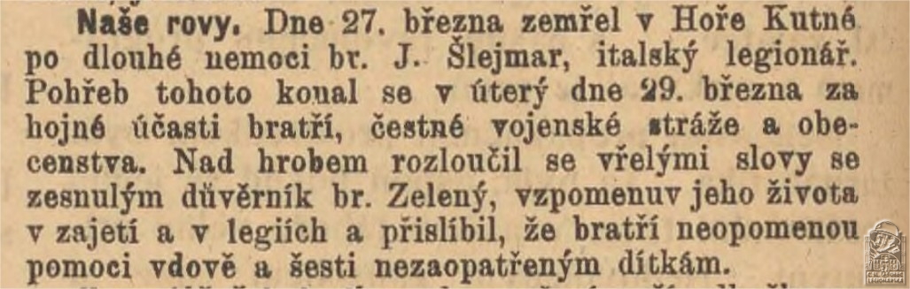 Naše rovy (V boj, 8.4.1921)(DSMO) (134813.650)