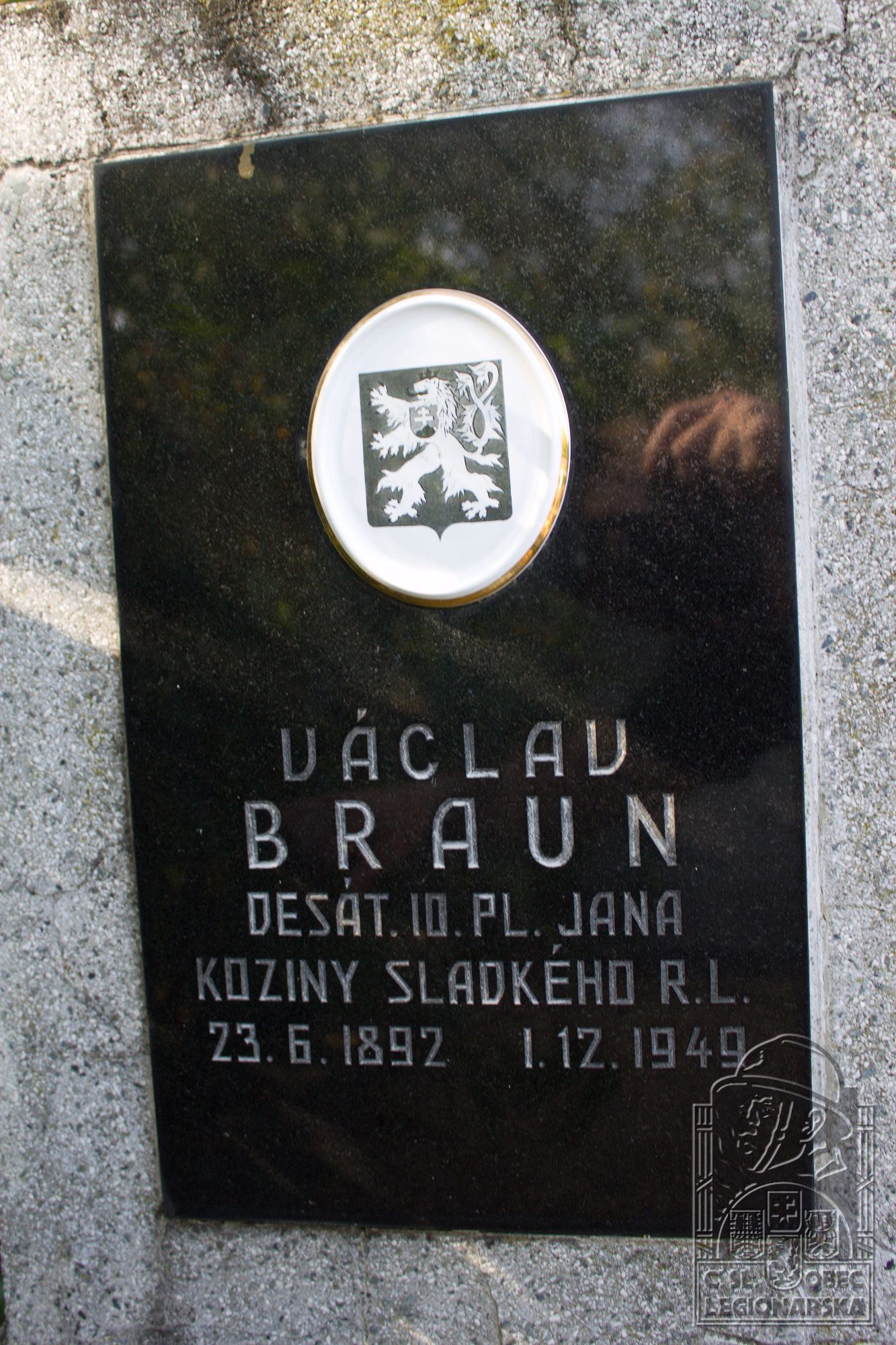 Legionářský hřbitov Slaný