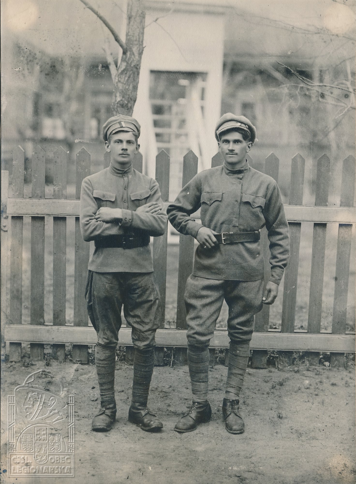 Bratři Bulíčkové Jan a Ludvík Čeljabinsk 1918 VUA