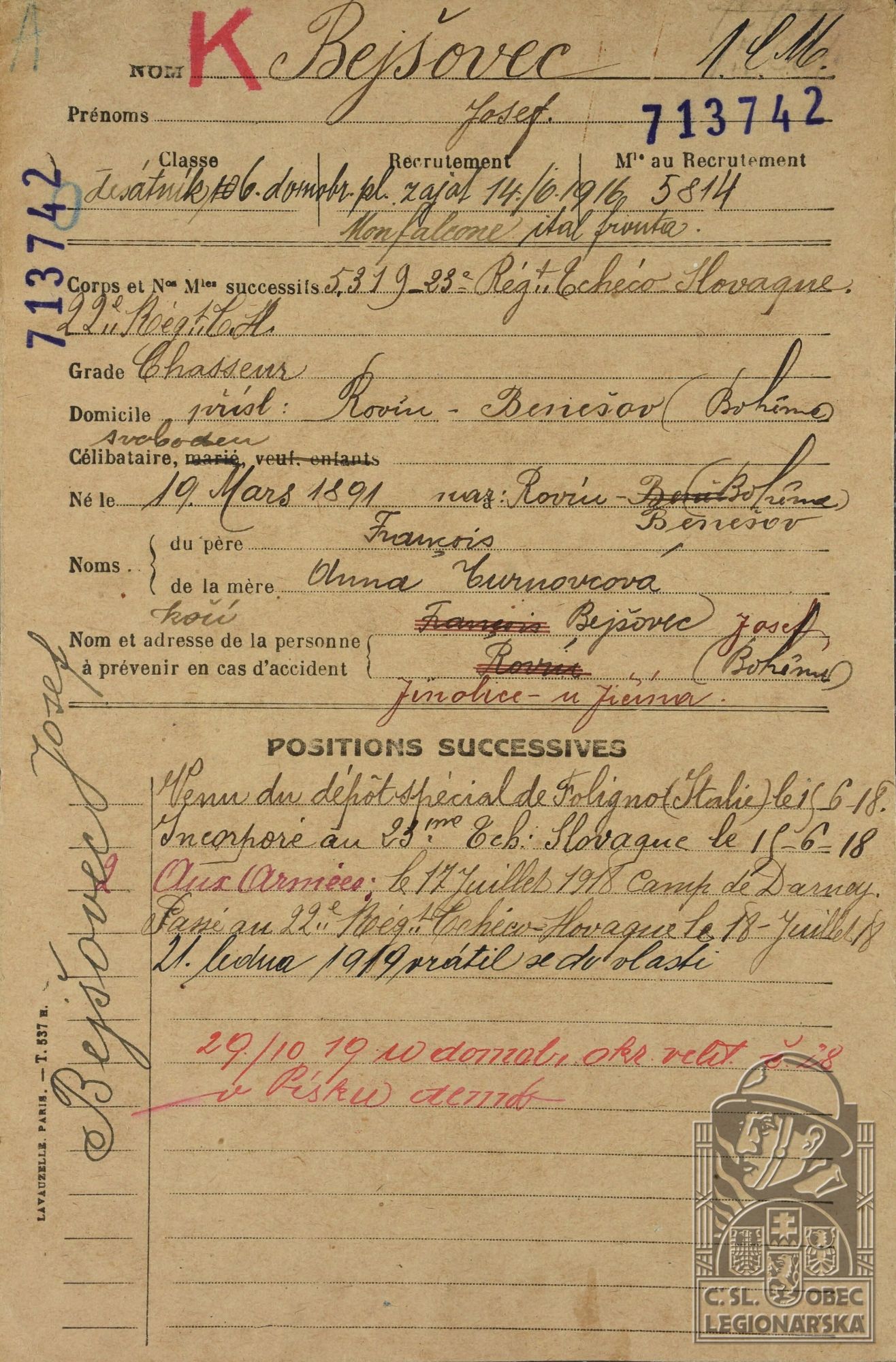 Karta legionáře (DSMO)