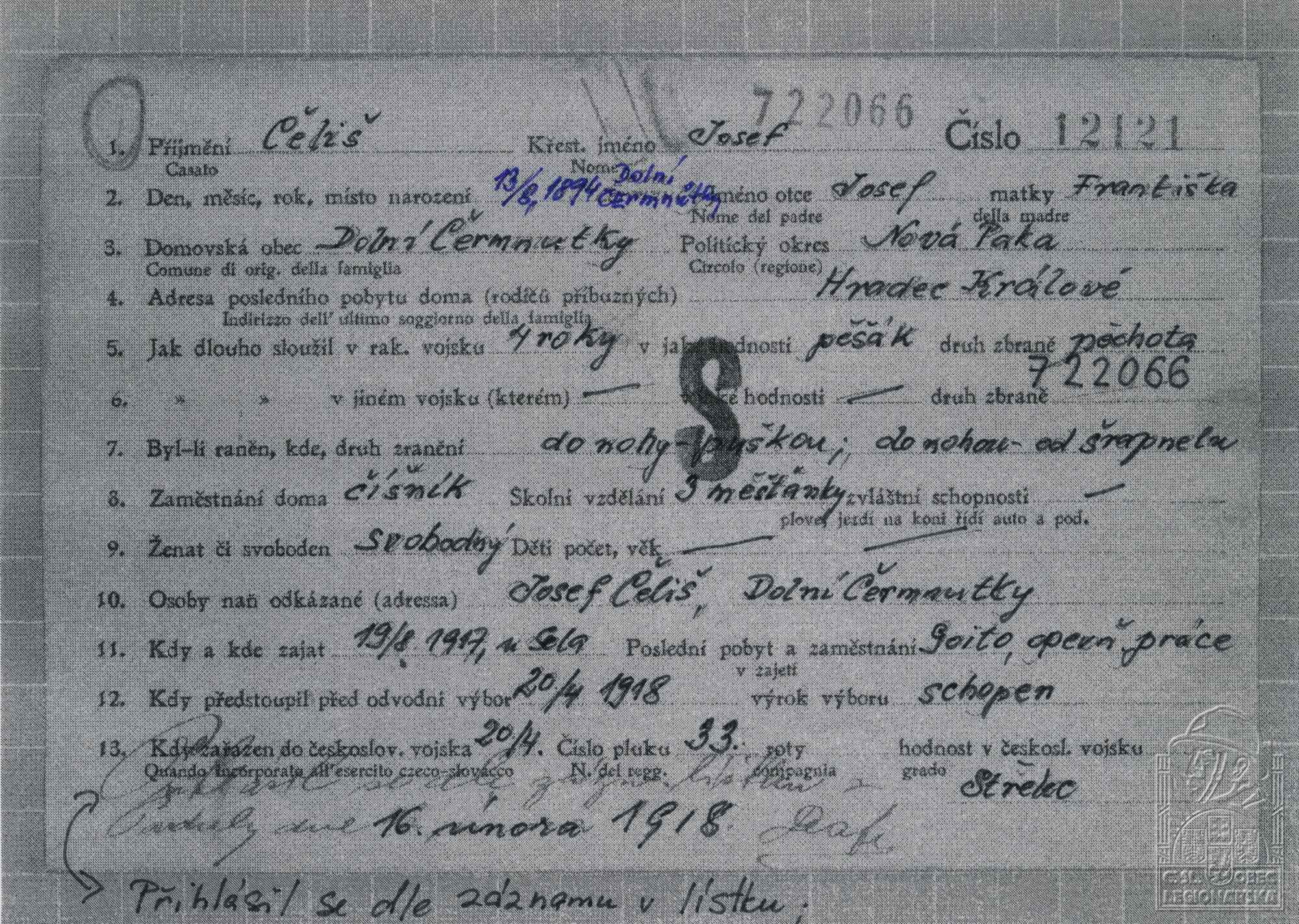 Osobní karta (17984.601)