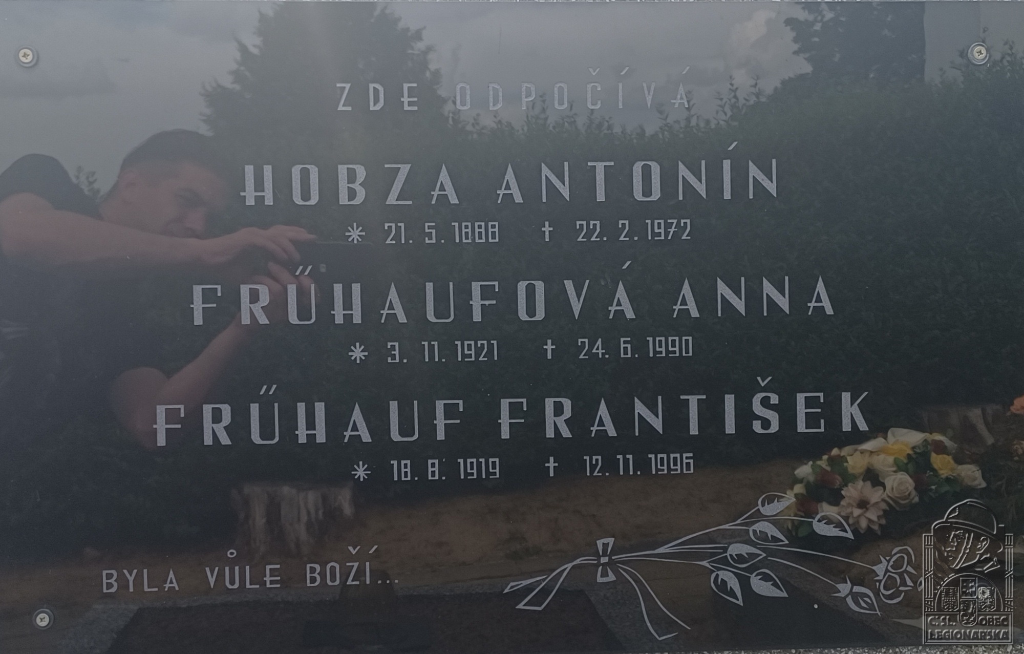Hrob Hobza Antonín