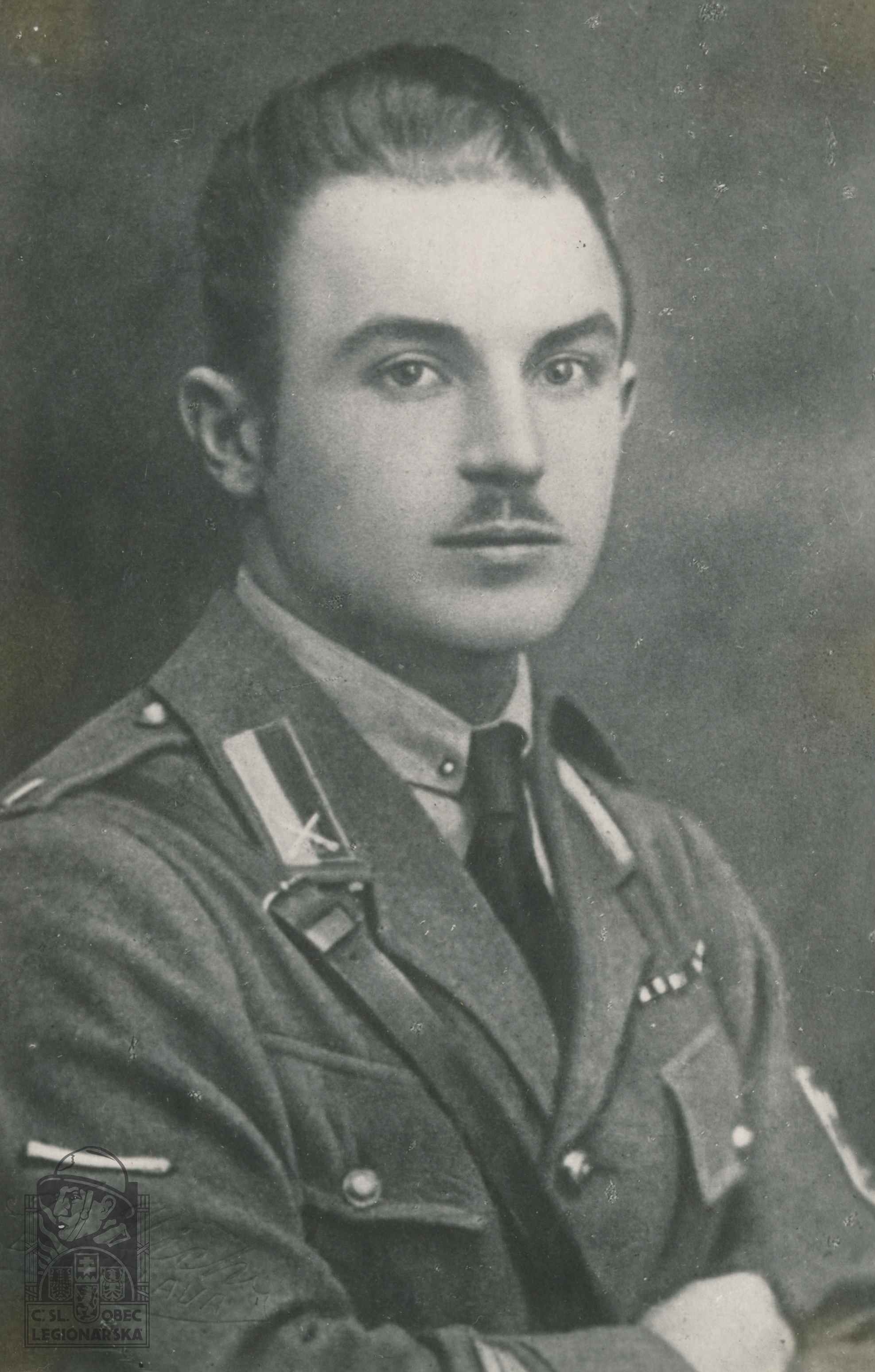 Hanzal Vojtěch 31.5.1895 (velitel 1. roty, 39. výzvědného pluku) (30854.001)