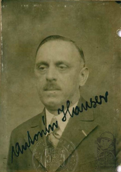 Hauser Antonín 25.9.1889 (foto z roku 1952)