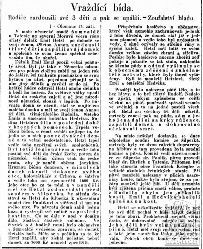 Lidové noviny 14.9.1929