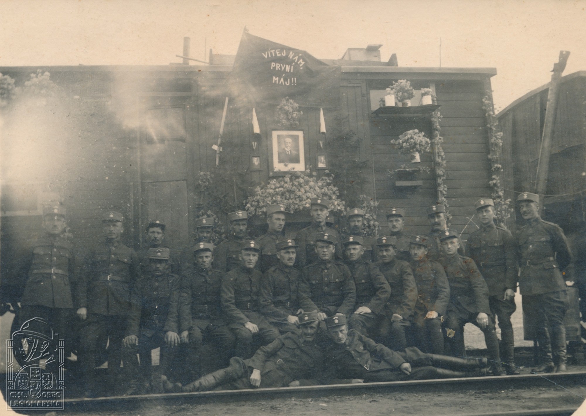 11. pluk 4. četa 1. máj 1919 stanice Šánší