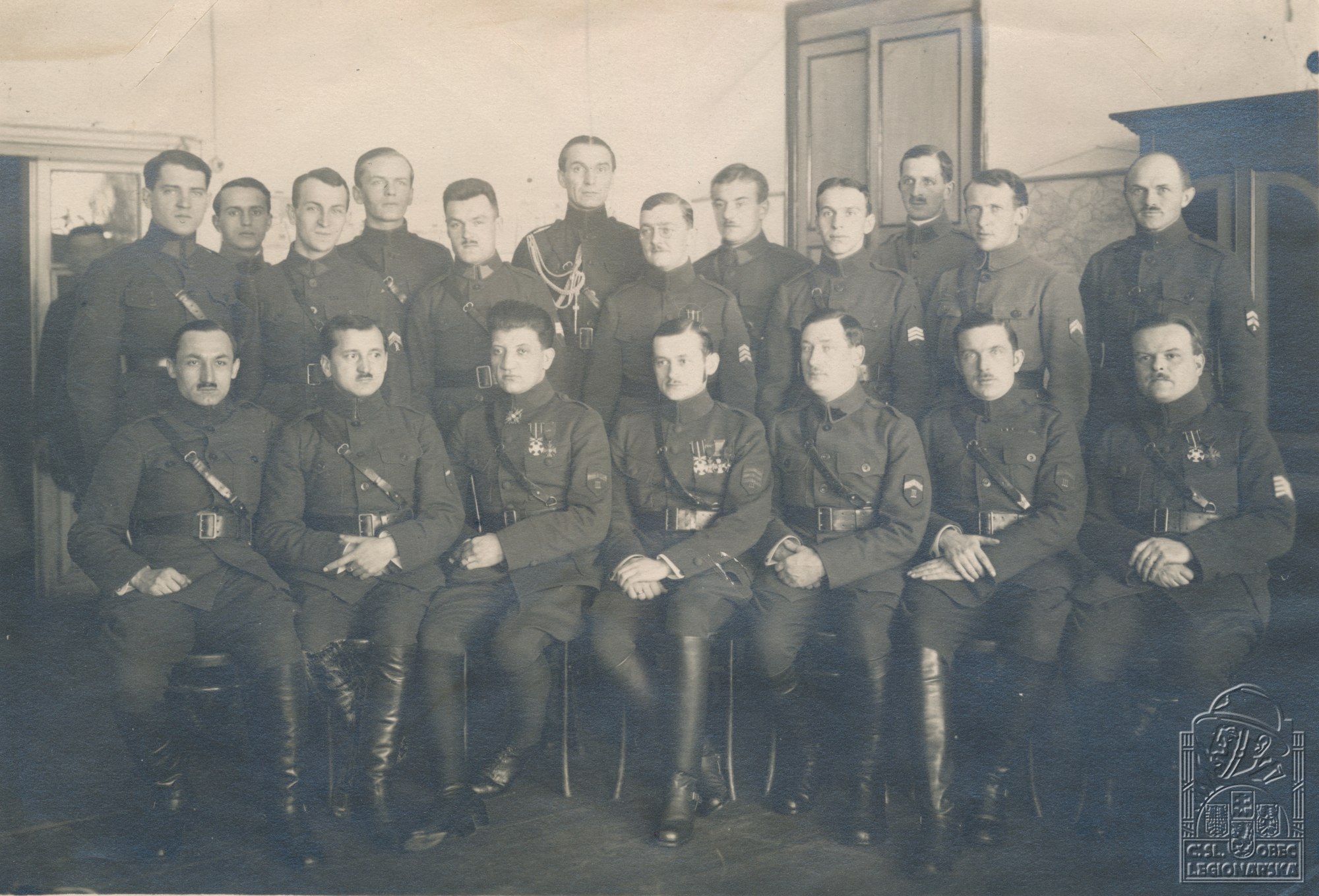 štáb 3. divize, Krasnojarsk 1.7.1919
