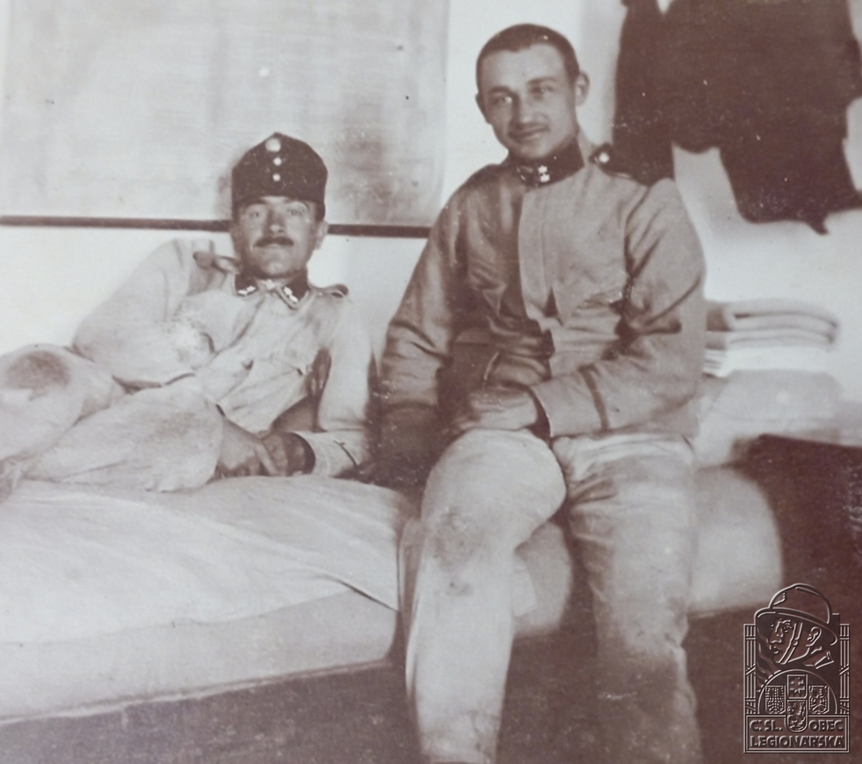 František Kašpar s kamarádem