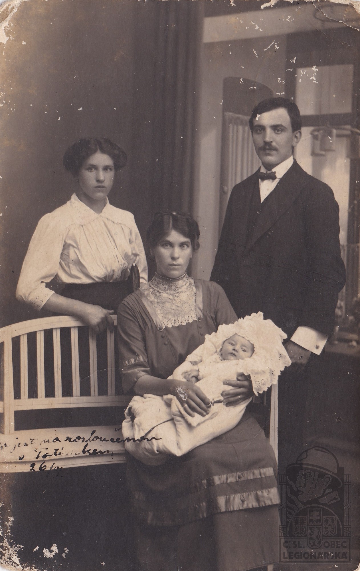 se synem Janem 1914 líc
