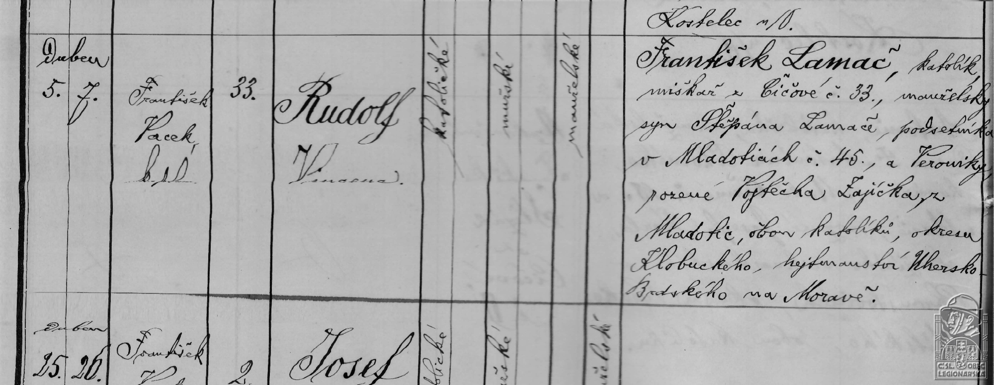 Záznam z matriky (55831.800)