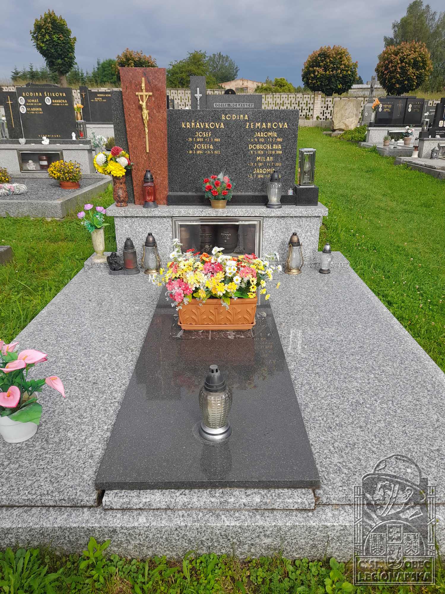 Hrob Josefa Krňávka v Drozdově (58909.800)