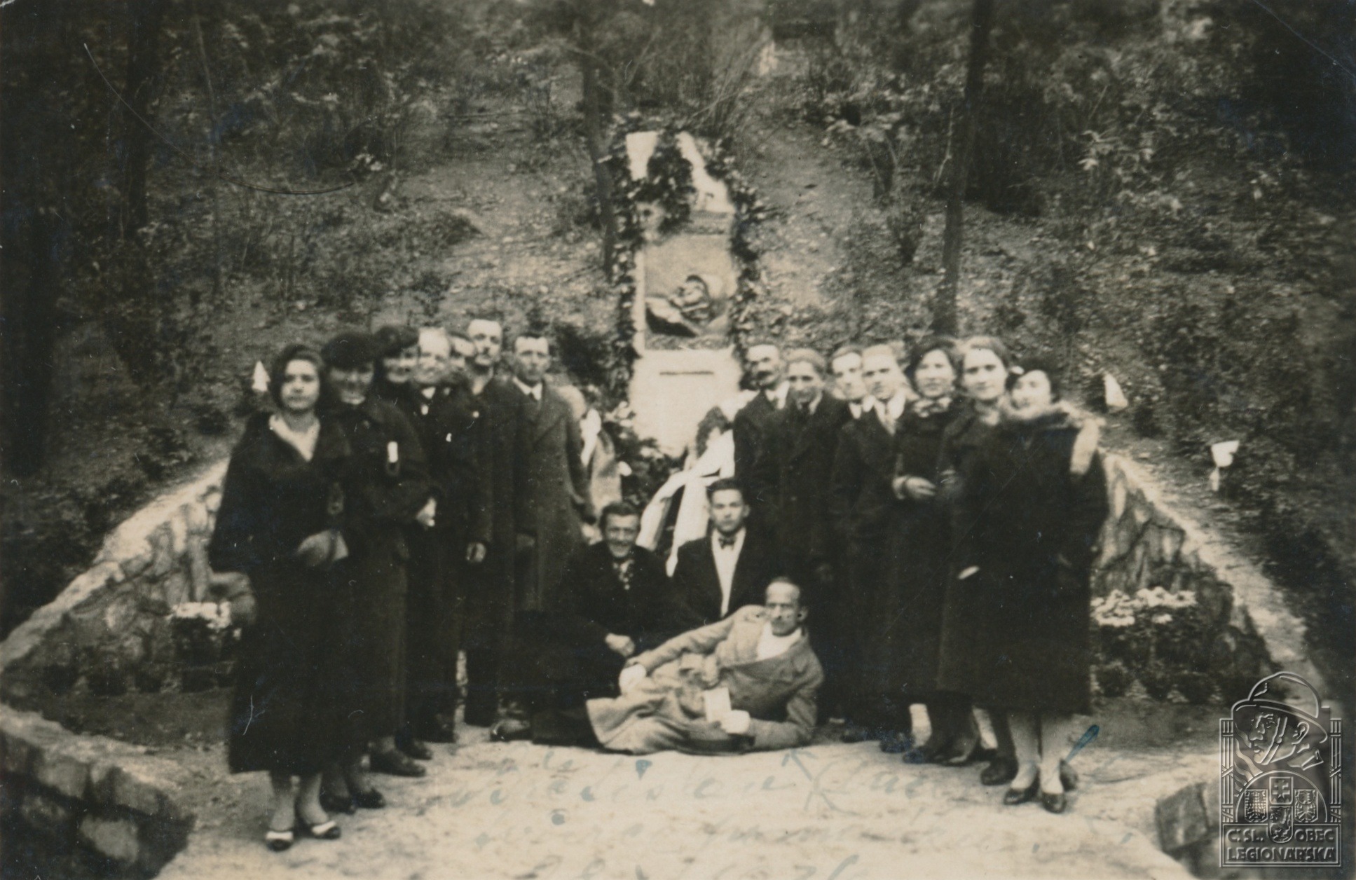 Pomník v Tuklatech, 28.10.1934 (Knihovna br. Šubrta)