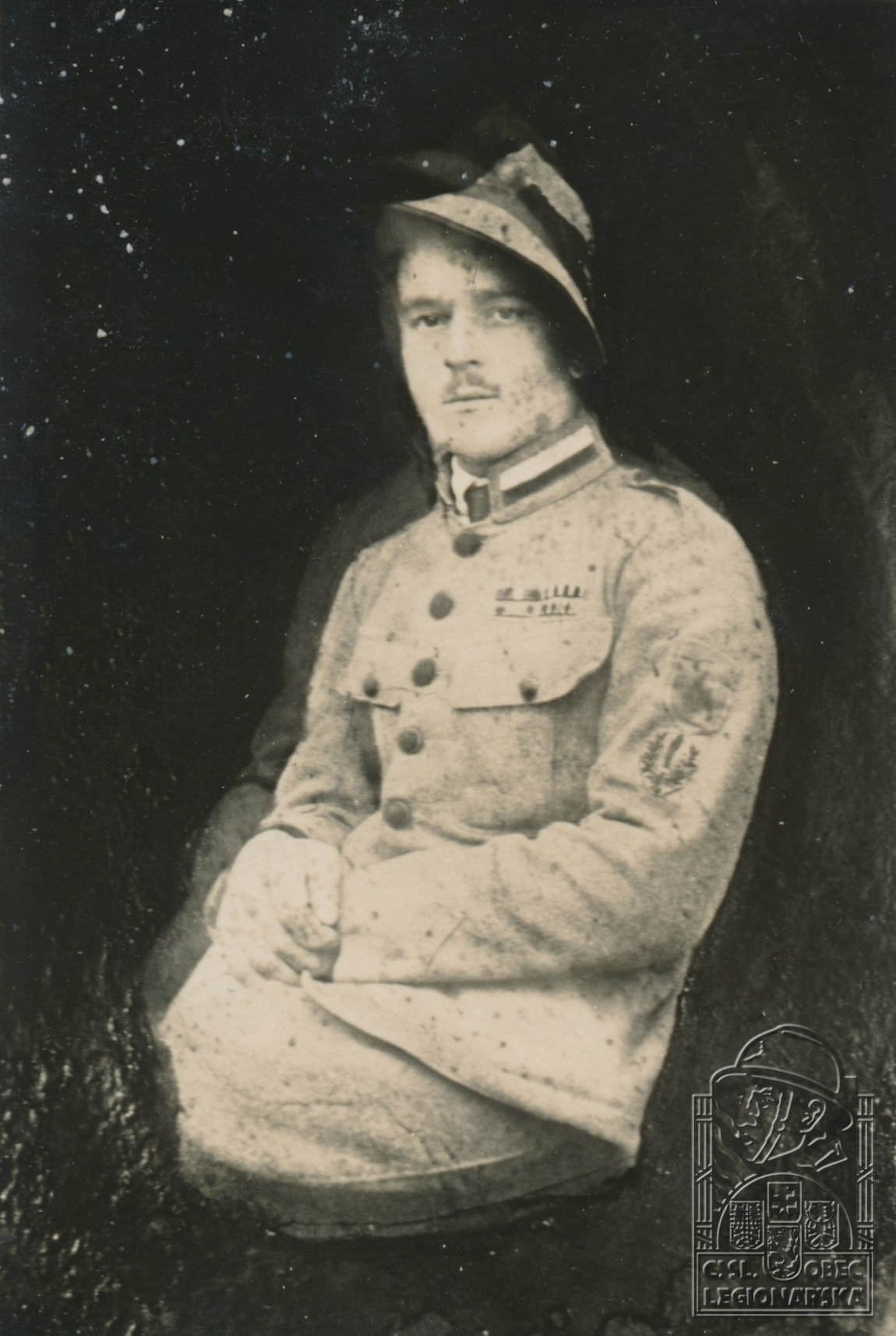 Josef Douša, italský legionář z Močedníka (Knihovna br. Šubrta)