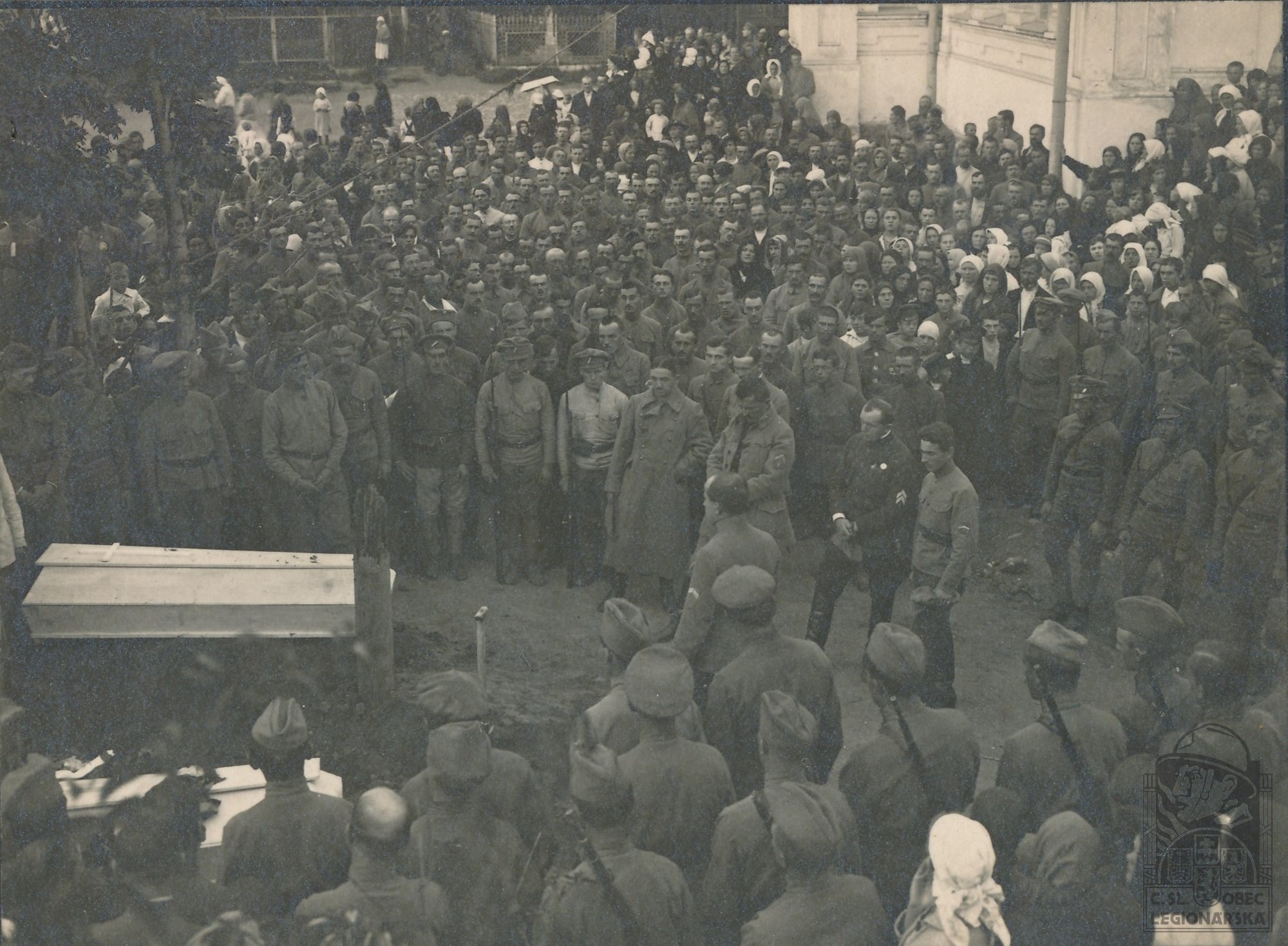 Pohřeb podp. Nohela v Samaře v září 1918 (88593.005)