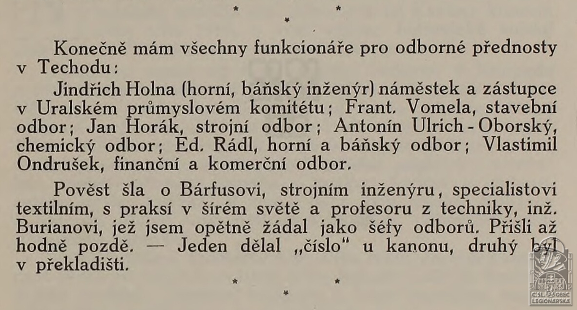 (ZNAMENÁČEK, J.. Stavba státu - Memoiry a hospodářské úvahy z Ruska. Kralovice, 1920)(DSMO) (88995.619)