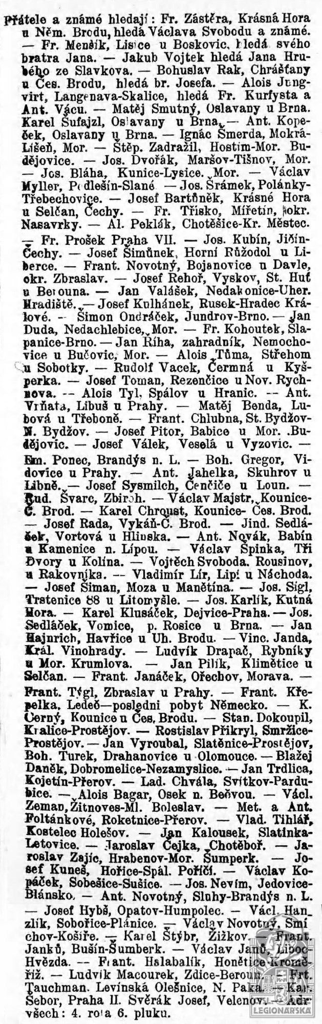 Hledají se (Československé besedy 1919 č. 22)(DSMO)