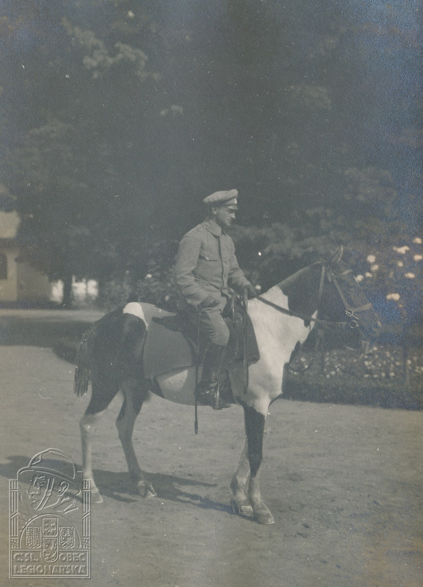 DVOŘÁK Theodor velitel kulometné roty srpen 1917 Novoselice VUA