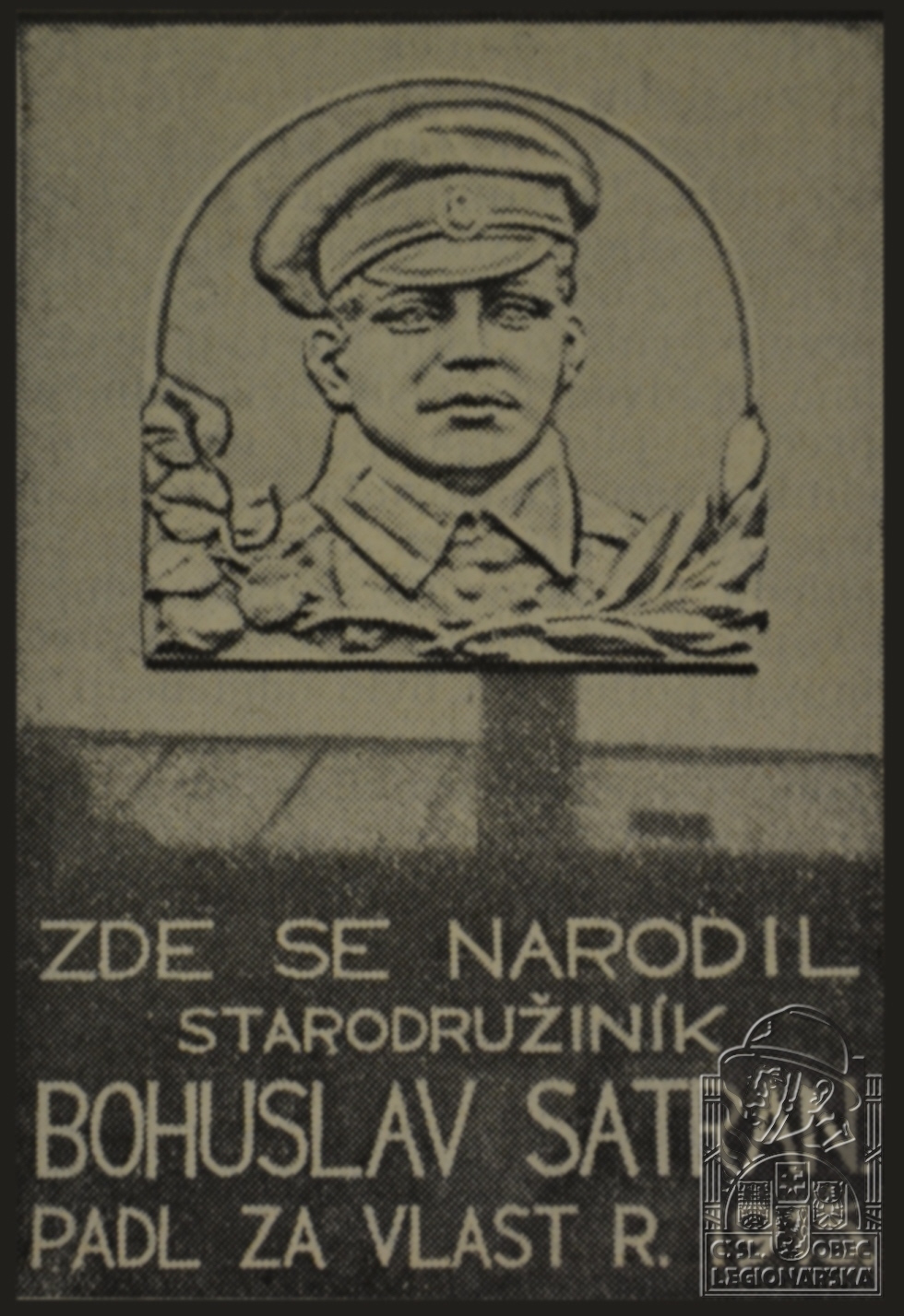 Pamětní deska Bohuslava Satrana (97753.500)