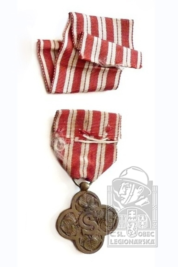 Československý válečný kříž Františka Maška